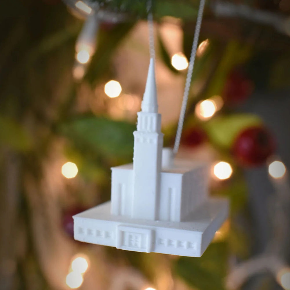 London Temple 3D Temple Ornament
