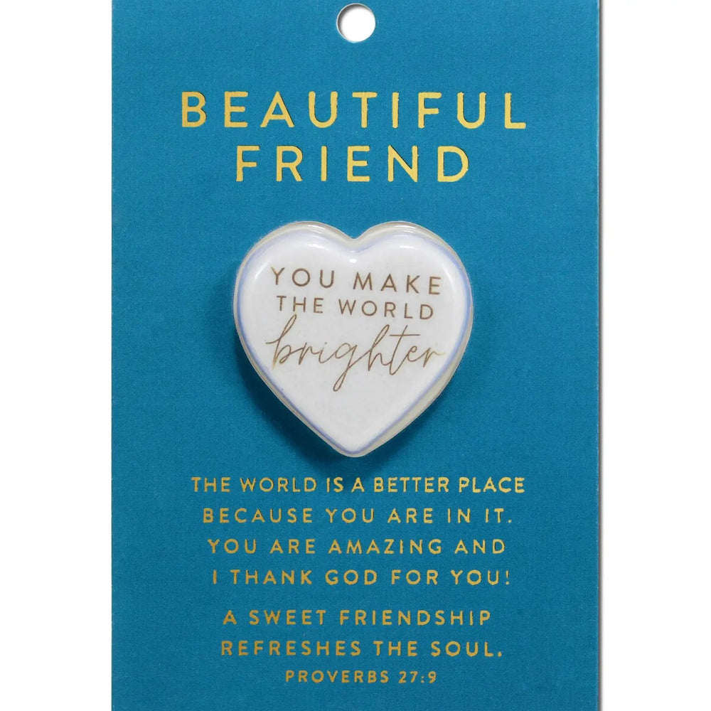 Heart Stone "Beautiful Friend"
