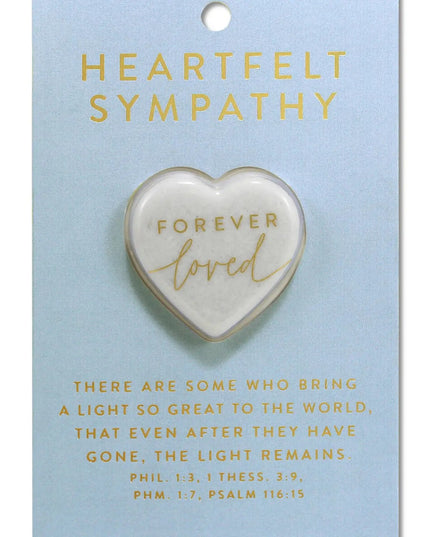 Heart Stone "Heartfelt Sympathy"