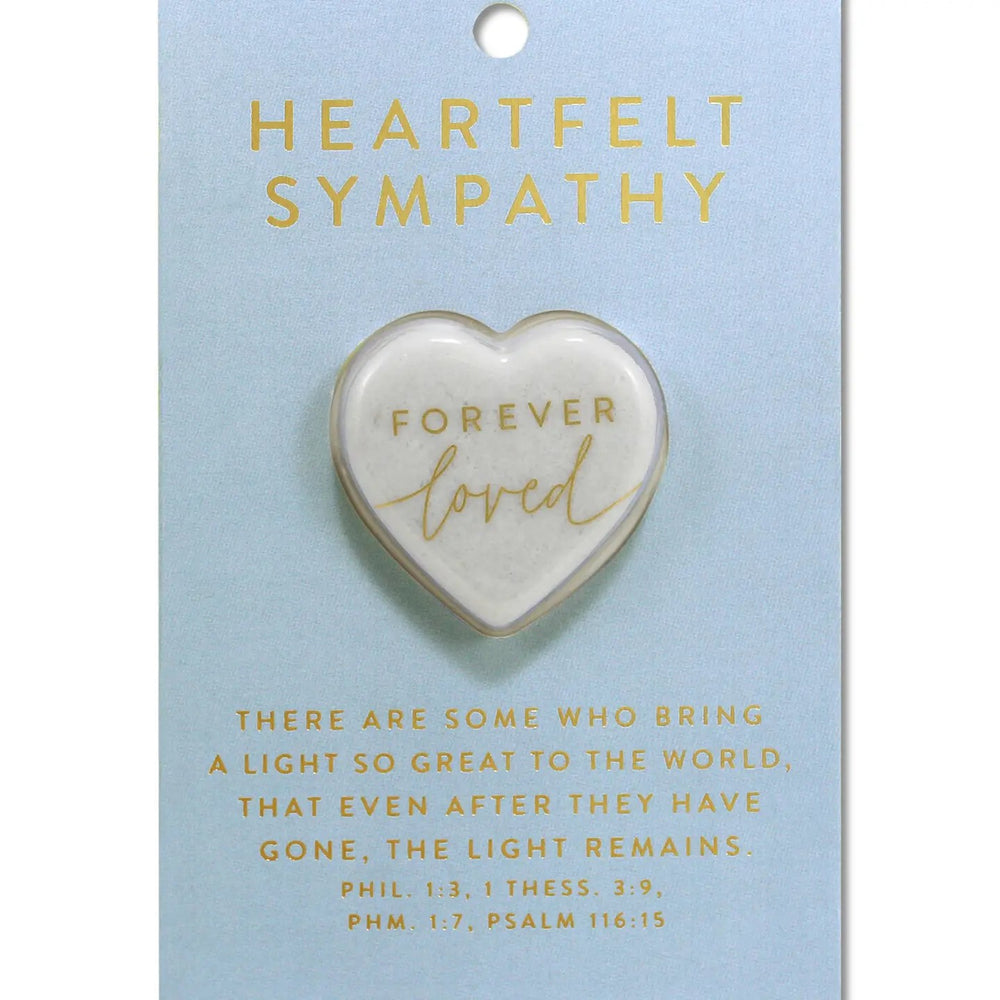 Heart Stone "Heartfelt Sympathy"