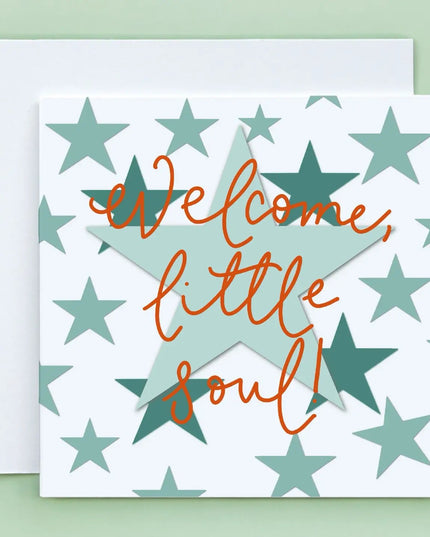 Welcome Little Soul Baby Card