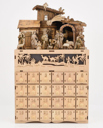 LED Light up Nativity Advent Calendar