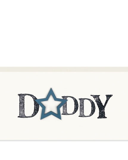 Daddy Word Card