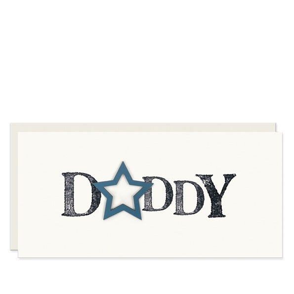 Daddy Word Card