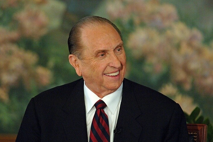 President Monson, by Scot Proctor 5x7 Print