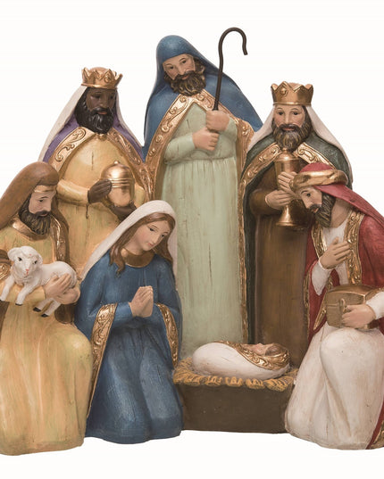 Resin Traditional Nativity Decor