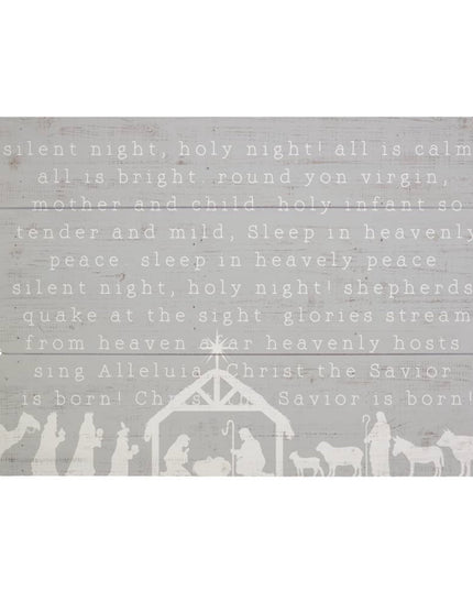 Silent Night 14" x 20" x .25"