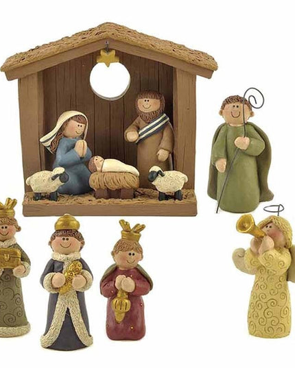 6 Piece Nativity Set