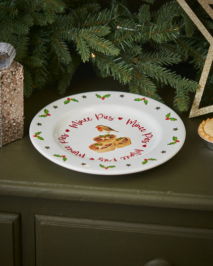 Christmas Plate - Mince Pies