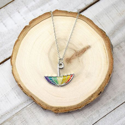 Baptism Rainbow Bookmark & Necklace