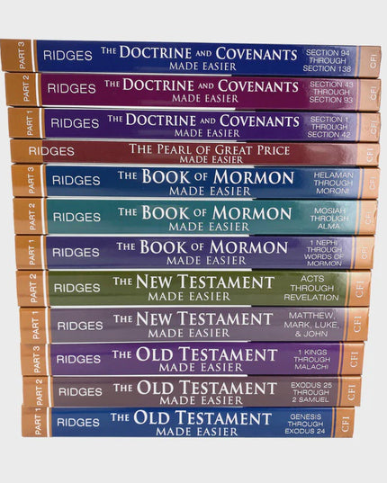 You Study of The Standard Works Made Easier Complete Set, David J Ridges