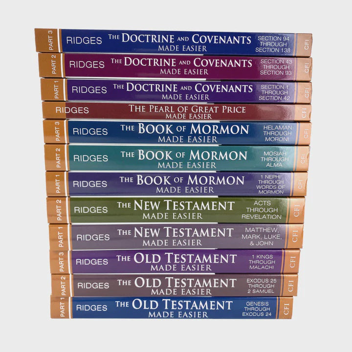 You Study of The Standard Works Made Easier Complete Set, David J Ridges