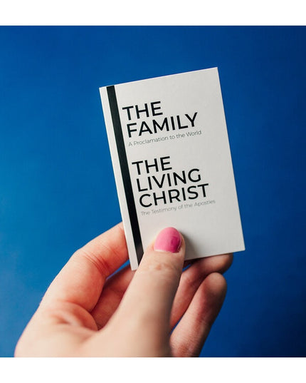 Family Proclamation & Living Christ Pocket Card