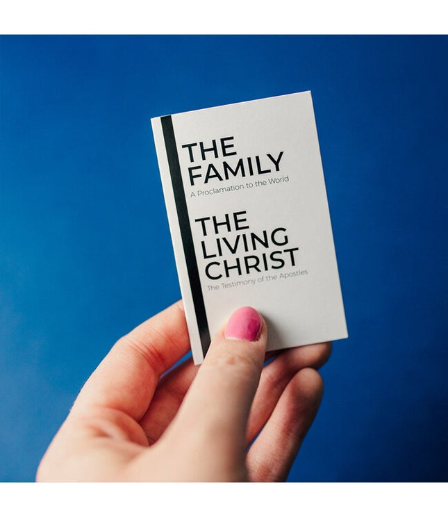 Family Proclamation & Living Christ Pocket Card
