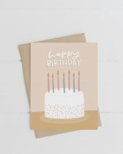 Birthday Cake Birthday Card