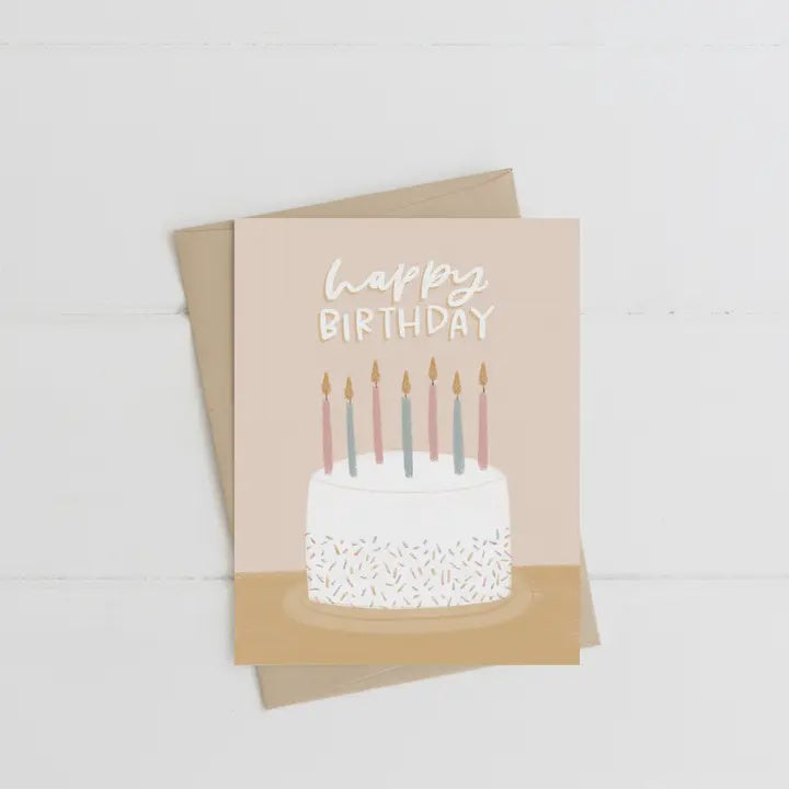 Birthday Cake Birthday Card
