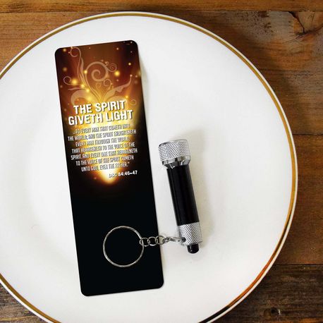 Spirit Giveth Light Bookmark & Flashlight