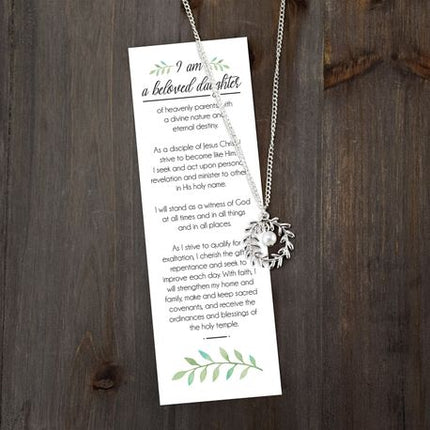 Beloved Daughter Bookmark & Necklace