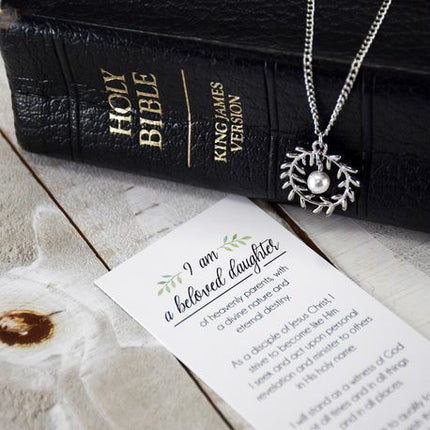 Beloved Daughter Bookmark & Necklace