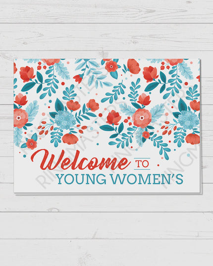 Welcome to Young Women's Card