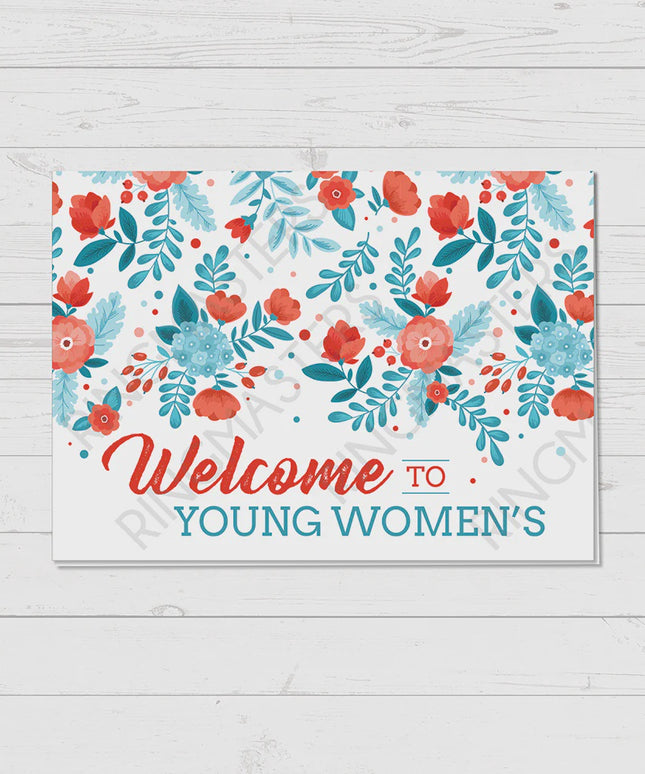 Welcome to Young Women's Card