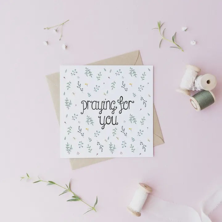 I'm Praying for You Card