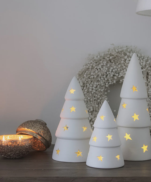 Ceramic Star cut out Christmas Tree
