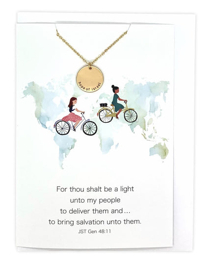 Hope of Israel Necklace & Card