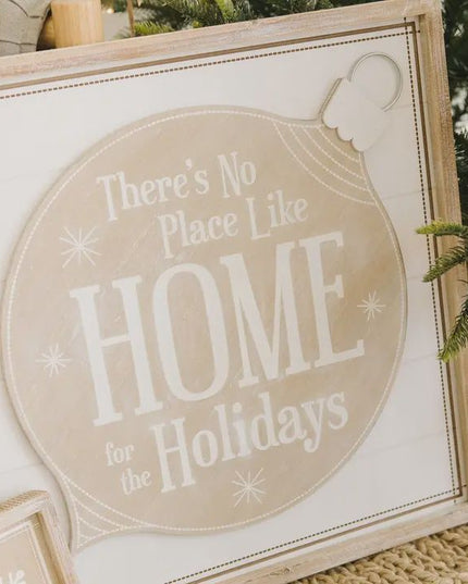 Home Is Where The Heart Is Reversible Wooden Sign