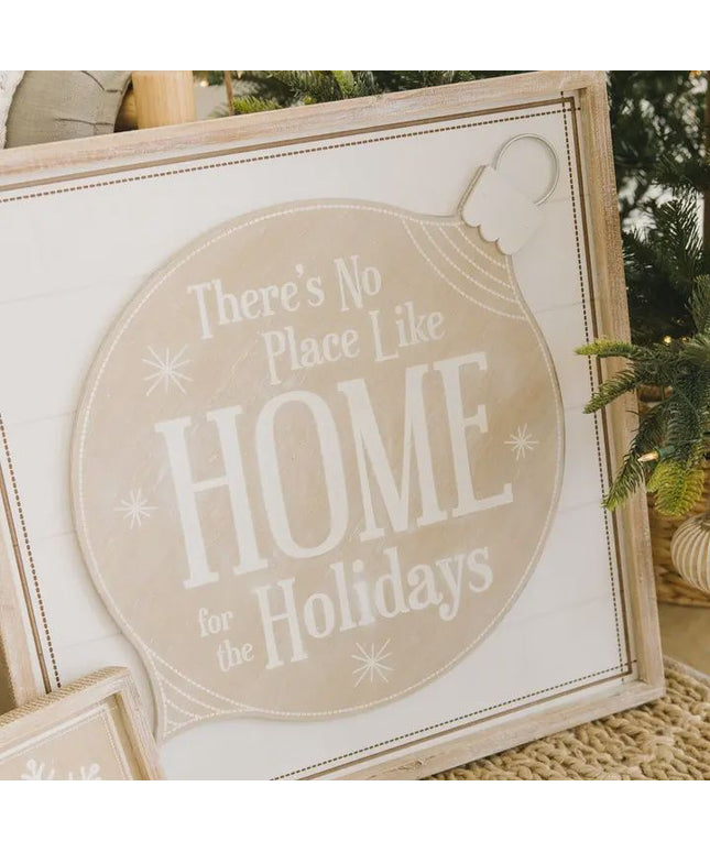 Home Is Where The Heart Is Reversible Wooden Sign