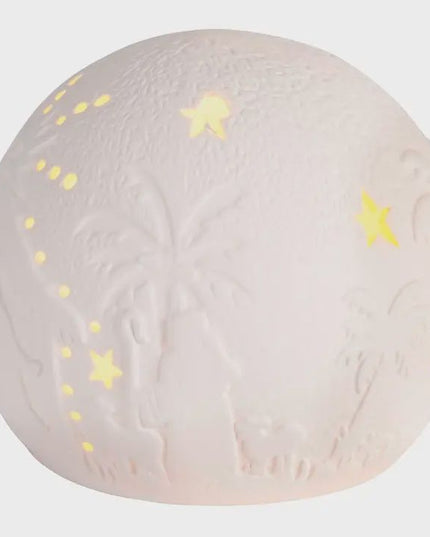 Nativity Led Light Up Orb Porcelain