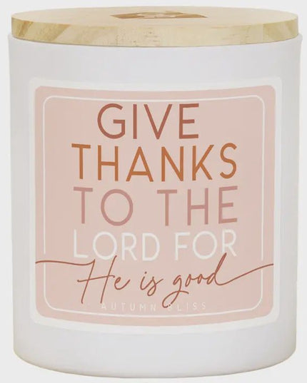 Thanks the Lord Pink Candles