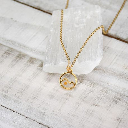 Ringmasters Faith as a Mustard Seed Epoxy Necklace