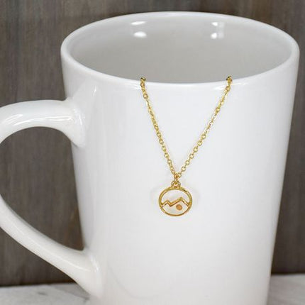 Ringmasters Faith as a Mustard Seed Epoxy Necklace