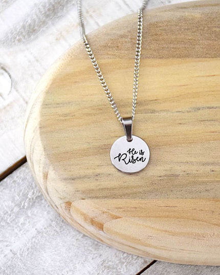 He is Risen Bookmark and Necklace