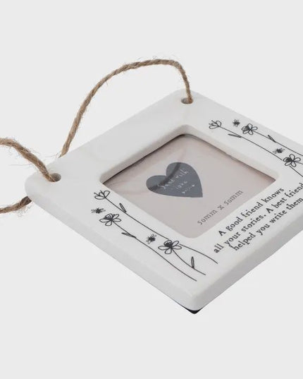 Send with Love 'best Friends' Mini Ceramic Photo Frame