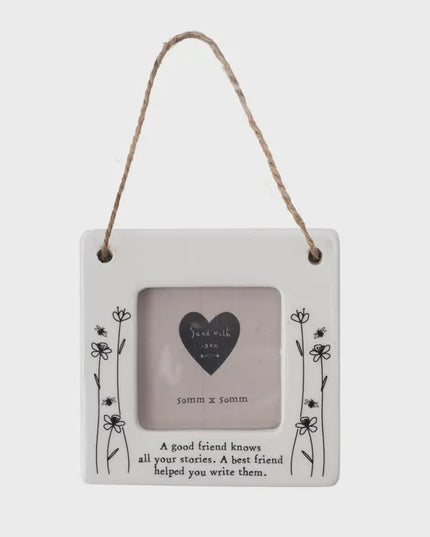 Send with Love 'best Friends' Mini Ceramic Photo Frame