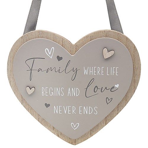 Love & Affection Plaque Family