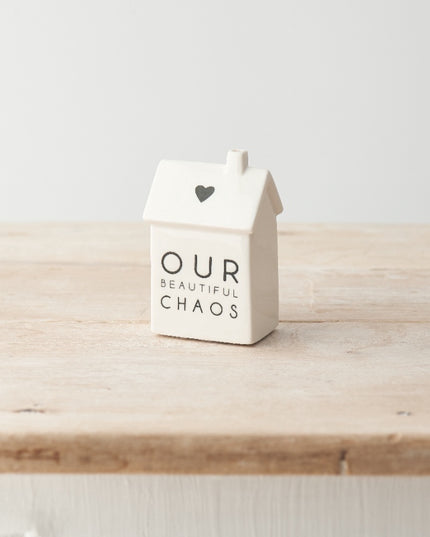 9cm Ceramic House Decoration