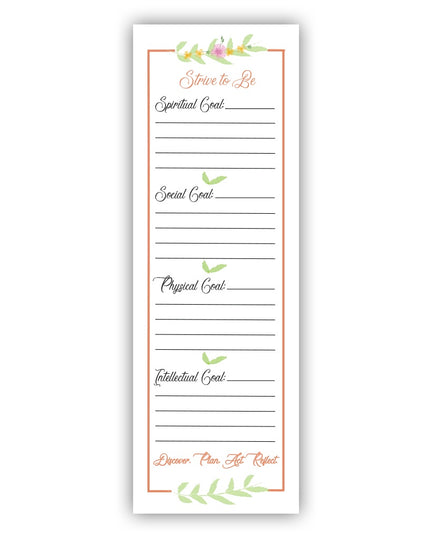 Young Women Theme Bookmark