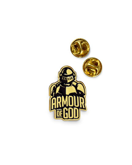 Armour of God Enamel Pin