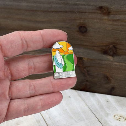 Walk With Me 2026 Youth Theme Enamel Pin