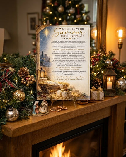 Ministering Message - What will I give to Jesus Christ this Christmas? (Perfect for December)