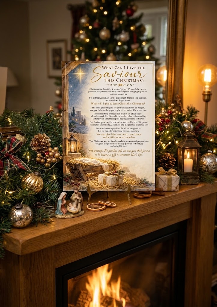 Ministering Message - What will I give to Jesus Christ this Christmas? (Perfect for December)