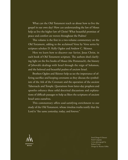 Verse by Verse, The Old Testament Volume 1