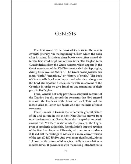 Verse by Verse, The Old Testament Volume 1