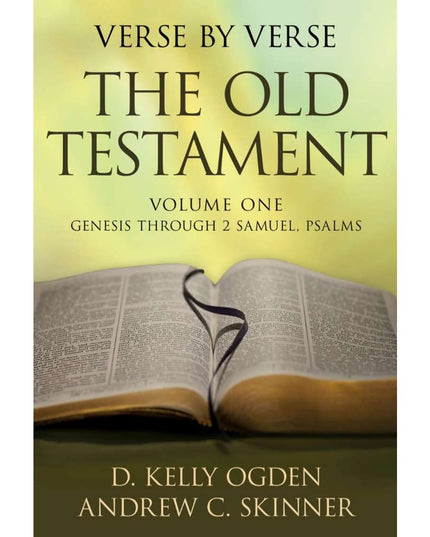 Verse by Verse, The Old Testament Volume 1