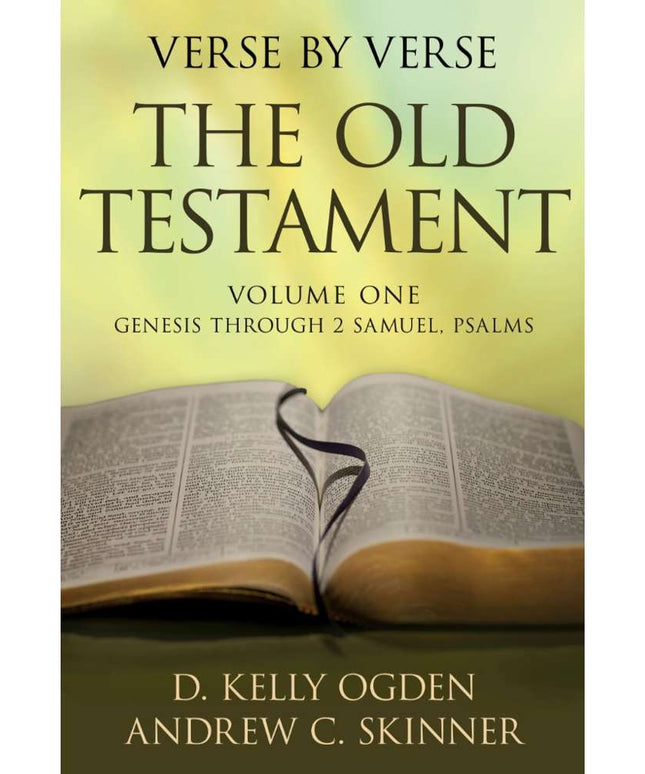 Verse by Verse, The Old Testament Volume 1