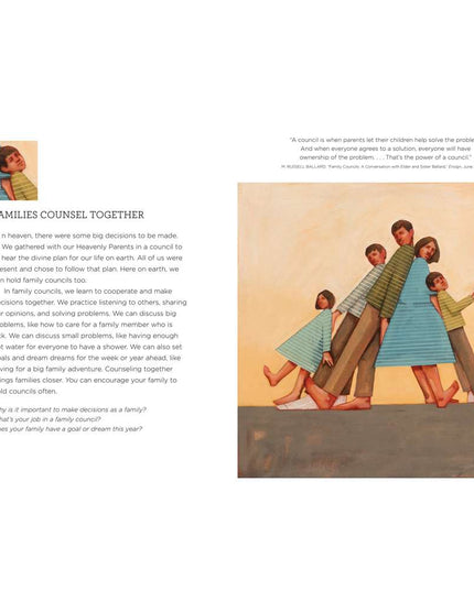 Our heavenly Family, Our earthly families