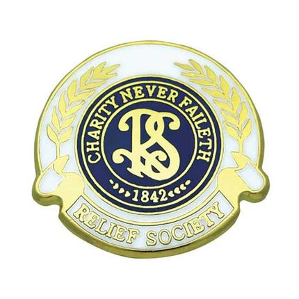 Relief Society Lapel Pin